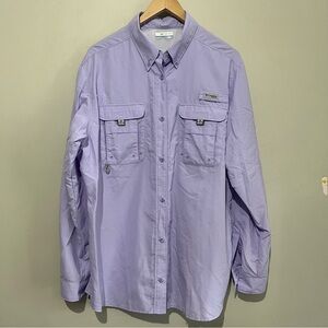 Columbia PFG Button Up fishing shirt size XL
